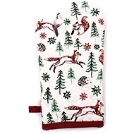 Home elements Kitchen potholder with magnet, Foxes - Oven Mitt