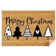 Home Elements - Doormat Merry Christmas Trees - Doormat
