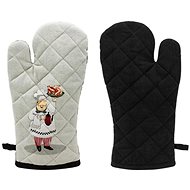 Home Elements Chef potholder with magnet - Oven Mitt