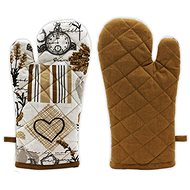 Home Elements Magnetic potholder The Best Grandma - Oven Mitt