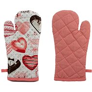 Home Elements Handkerchief Hearts - Oven Mitt