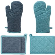 Home Elements Magnet potholder blue - Oven Mitt