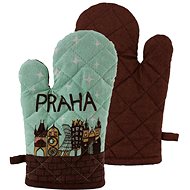 GiftyCity Kitchen Towel Prague - Oven Mitt