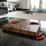 Chefs Soul Lightstruck natural, 4 × 30 × 45 cm - Cutting Board