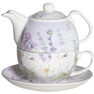 Home Elements Tea set 3 pcs, decor lavender - Tea Set