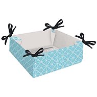 Home Elements cotton bread basket, Bake the world, 34 × 34 cm - Small Basket