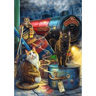 TREFL Puzzle Premium Plus Magic Collection: Witchwood Express 1000 pieces - Jigsaw Puzzle