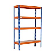 Trestles Shelf rack 1700 × 1400 × 600 mm, 4 shelves - Shelving Unit