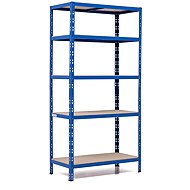 Trestles Shelf rack 1800 × 900 × 500 mm, blue - Shelving Unit