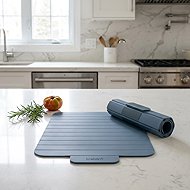 Trebonn Rolling board with mag. clip blue-grey - Cutting Board