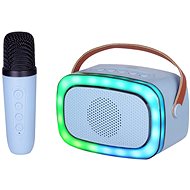 Trevi XR 8A01 +BT Miniparty Karaoke speaker blue - Bluetooth Speaker