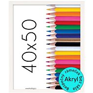 Tradag Photo Frame  40 x 50cm White - Photo Frame