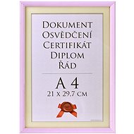 Tradag Photo Frame 21 × 29,7cm Pink - Photo Frame