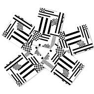 Tradag Notebook B&W White 9x13 - Photo Album