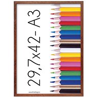 TRADAG Polaris brown 29,7 x 42 /A3/ plexi - Photo Frame