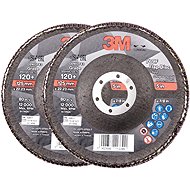 3M 769F Laminate Wheel, diameter 125 mm, grit 120+, 2 pcs - Lamellar Disc