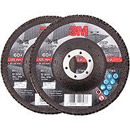 3M 769F Laminate Wheel, diameter 125 mm, grit 60+, 2 pcs - Lamellar Disc
