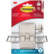 3M Command™ Bathroom Soap Dispenser including two fixing strips, matt nickel, 12,5 × 8,8 cm - Soap Dish