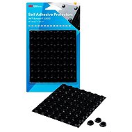 3M Bumpon set of protective stops 12,7 × 3,5 mm, 56 pcs, black - Adhesive Mount