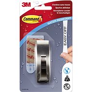 3M Command™ self-adhesive hook in polished aluminium, 1400 g capacity - Adhesive Hook