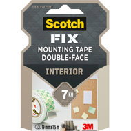 3M Scotch® double-sided interior mounting tape, 19 mm × 1.5 m - Double-sided tape