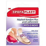 3M Spofaplast Komfort Plus Anti-Scratch Patch 187, 72 mm × 25 mm, 6 pcs - Plaster