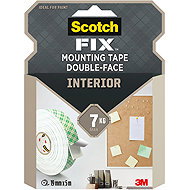 3M Scotch-FIX™ Double-Sided Interior Mounting Tape 4496G-1950-P, 19 mm × 5 m - Double-sided tape