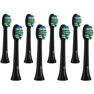 TrueLife SonicBrush Compact Heads Black Standard 8 Pack - Toothbrush Replacement Head