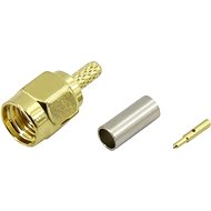 TRU COMPONENTS 93038c7 1386725 SMA Connector Plug, Dtraight 50 - Cable Connector
