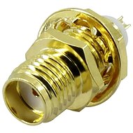TRU COMPONENTS SMA-KHC-RG174 1372235 SMA Connector Socket, Built-in Vertical 50 - Cable Connector