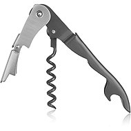 True Brands Innovine Double-Hinged Corkscrew, Graphite - Corkscrew