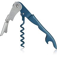 True Brands Innovine Double-Hinged Corkscrew, Blue - Corkscrew