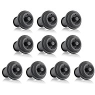 Vacu Vin Vacuum Wine Stoppers 10pcs Grey - Wine Cork