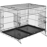 Tectake Transportní box pro psa přenosný, 106×70×76 cm - Dog Carriers