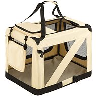 Tectake Přepravka pro psa skládací, L / 69,5×52×52 cm - Dog Carriers