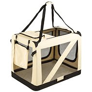 Tectake Přepravka pro psa skládací, XXL / 90×62×63 cm - Dog Carriers