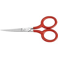 Schwertkrone Solingen 13 cm, curved, red - Dressmaker’s Scissors