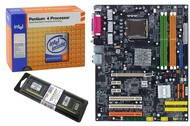 Sada POWER UPGRADE II 775 INTEL P4 3.0GHz BOX EM64T + MSI 925XE NEO-Platinum 54G + 512MB DDR2 533MHz - -