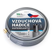 Tubi air hose grey with end caps 13x19 mm - Airline