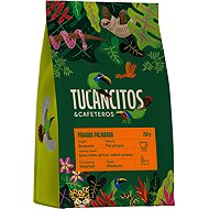 Leros TUCANCITOS & Cafeteros Panama Pacamara, all-purpose, whole beans, 250 g - Coffee