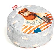 Tuli Puf non-removable cover - sailor pattern - Ottoman