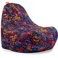Tuli Relax snímatelný potah - vzor graffiti černá  - Bean Bag