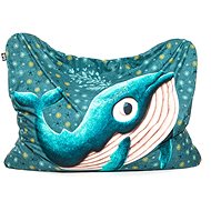 Tuli Sofa snímatelný potah - vzor gerda modrá - Bean Bag