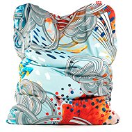 Tuli Sofa snímatelný potah - vzor abstrakt - Bean Bag
