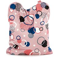 Tuli Funny removable cover - pattern round pink - Bean Bag