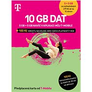 T-Mobile předplacená karta 10GB - SIM karta