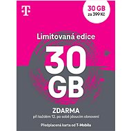 Předplacená karta T-Mobile 30 GB - SIM Card