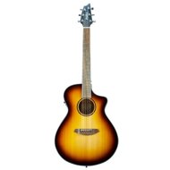 Two Old Hippies BreedloveDiscovery S Concert Edgeburst CE - Acoustic-Electric Guitar