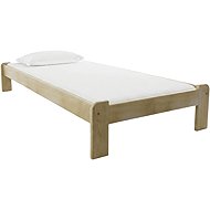 Textilomanie Ada Bed 90 × 200cm, Pine, Slatted Bed Base, without Mattress - Bed