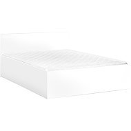 Textilomanie Sofia Bed 140×200cm, White, Slatted Frame, Without Mattress - Bed